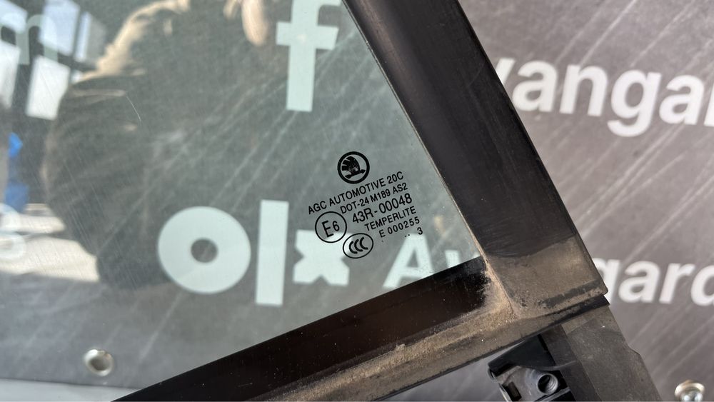 Задно дясно стъкло Skoda Octavia 3 (2012-2019)