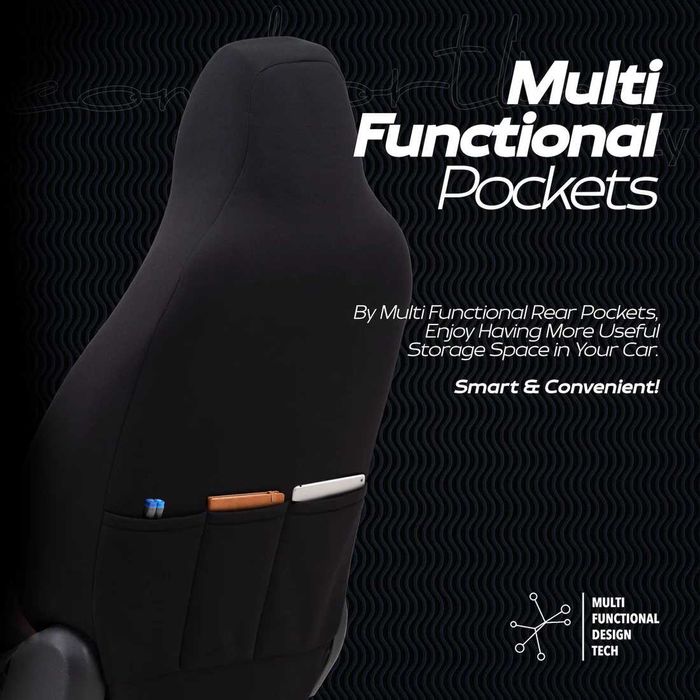 Тапицерия OTOM Comfortline City – Черно,Еко кожа,(За малки автомобили)