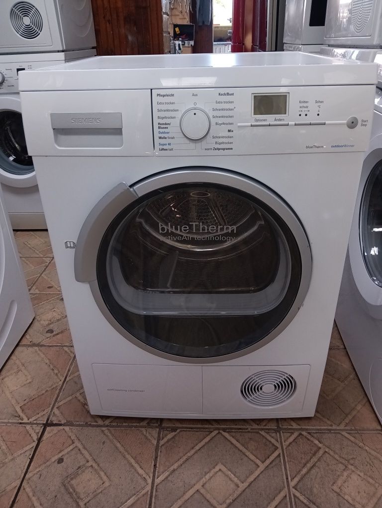 Сушилня с термопомпа Сименс Siemens Blue Therm A++7кг 2години гаранция