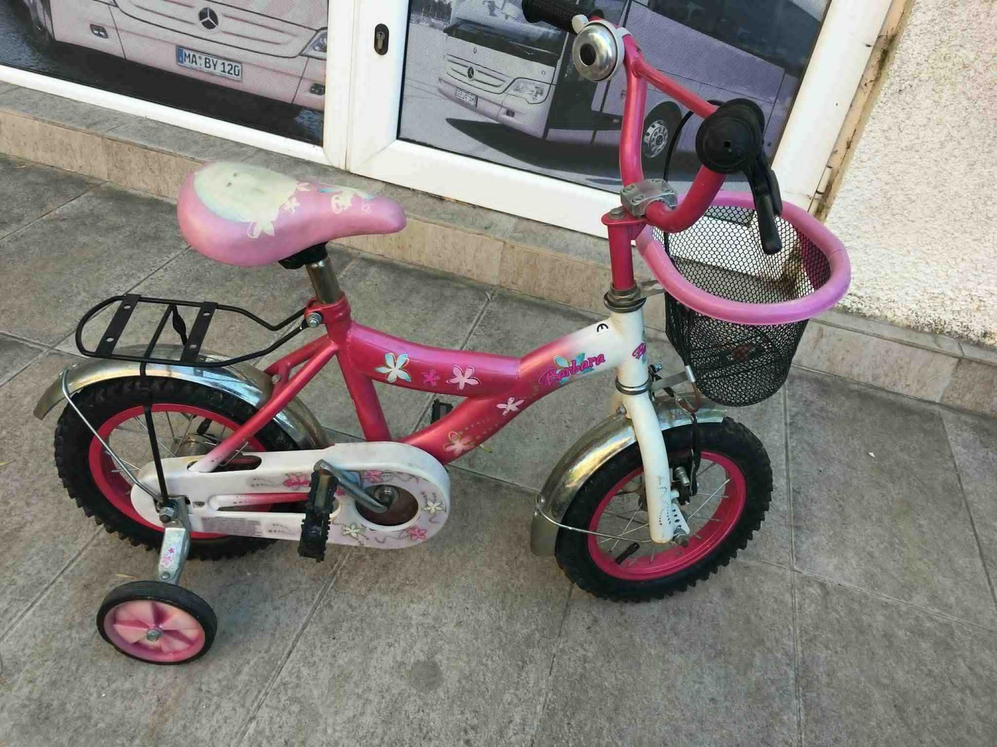 Детски велосипед 12”, помощни колела