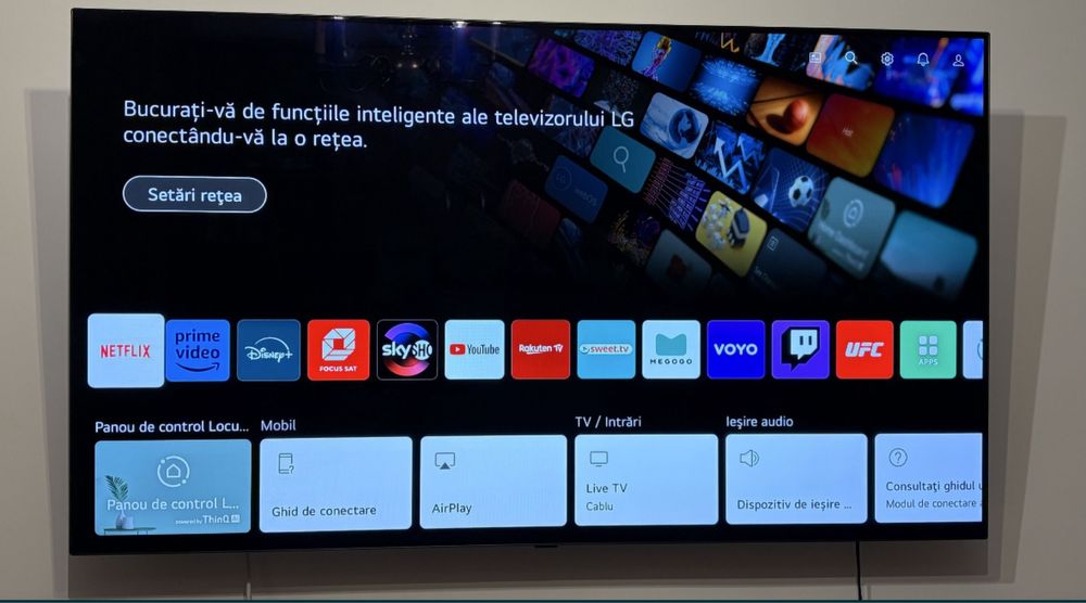 TV LG Oled 55b19la 139cm 4K HDR HDMI WebOS-Functional-Citeste Anuntul-