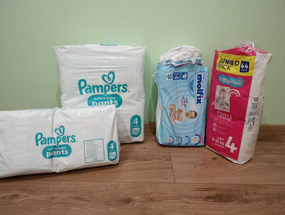Памперси- Pampers,Molfix,babylove dm