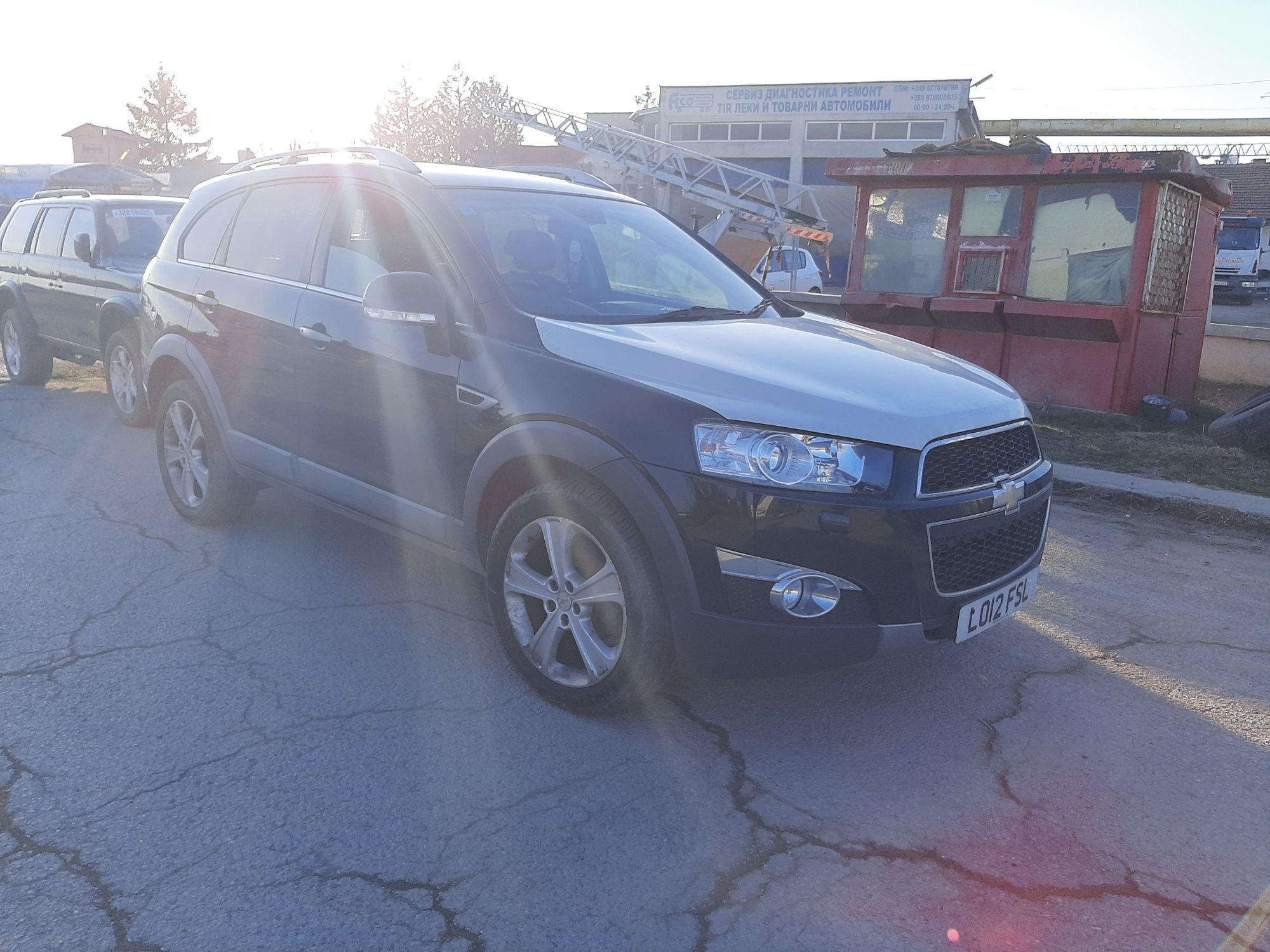 На части Chevrolet Captiva 2.2 cdti auto 2012г.