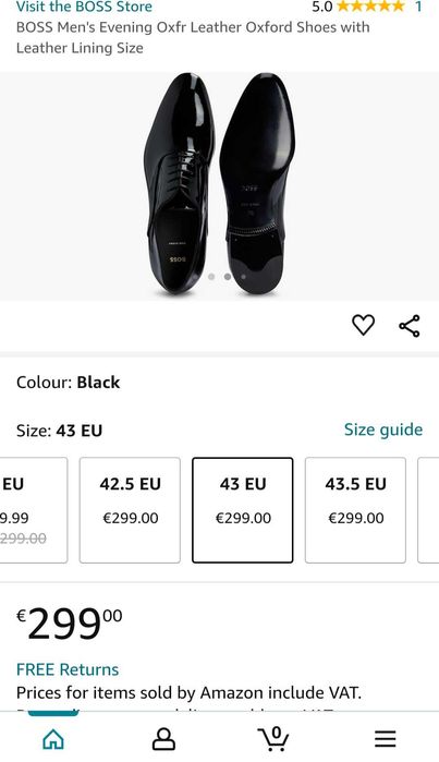 Pantofi BOSS din Piele .