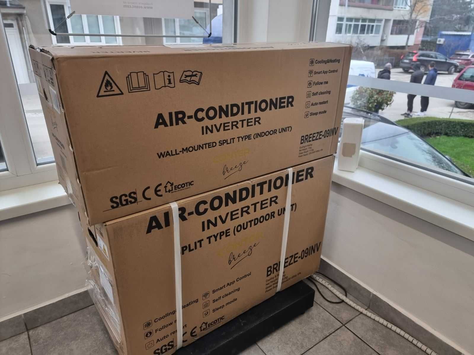 МЕГА Промо !!! Инверторен климатик CONTER Breeze Midea 24000 BTU A++