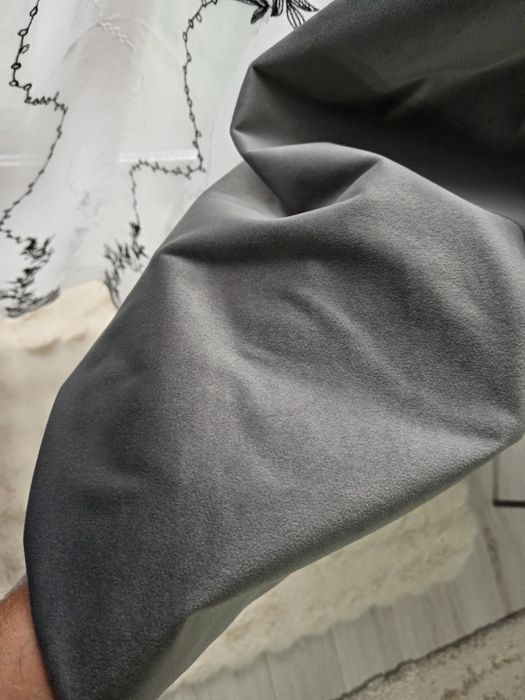 Perdea din in + draperii catifea