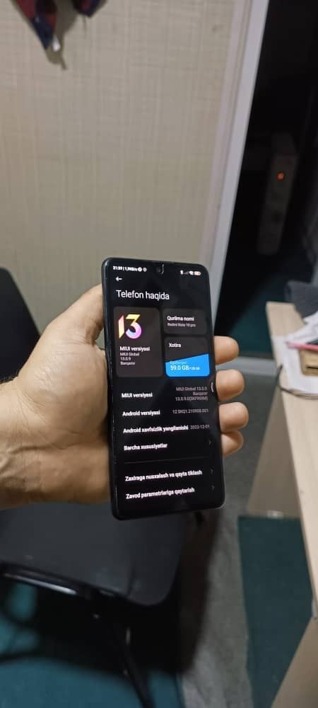 Redmi Note 10 Pro satiladi srochno aqsha kerek