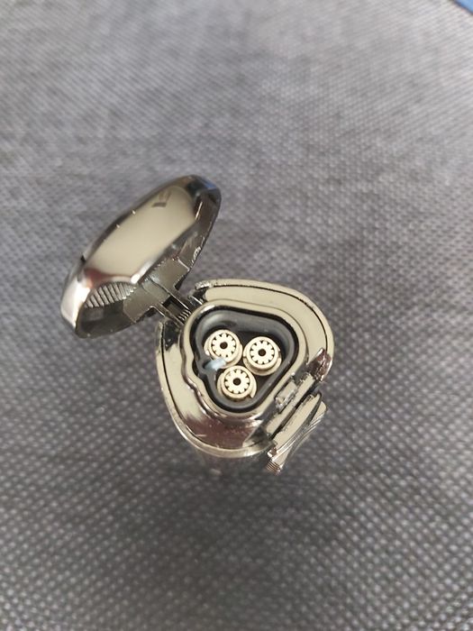 Луксозна запалка за пури JOBON + подарък резачка за пури в подаръчна к