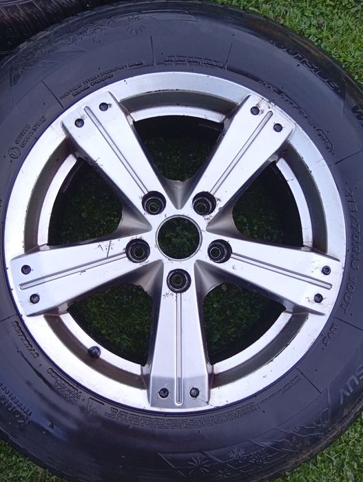 Jante 16' aluminiu 5x114,3 + cauciucuri