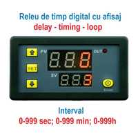 RELEU DE TIMP programabil temporizare TEMPORIZATOR timer digital 220V