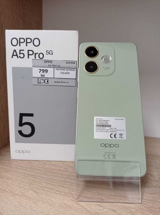 OPPO A5 PRO 5G FULL BOX, 8/256GB/Fin X Amanet cod 101998