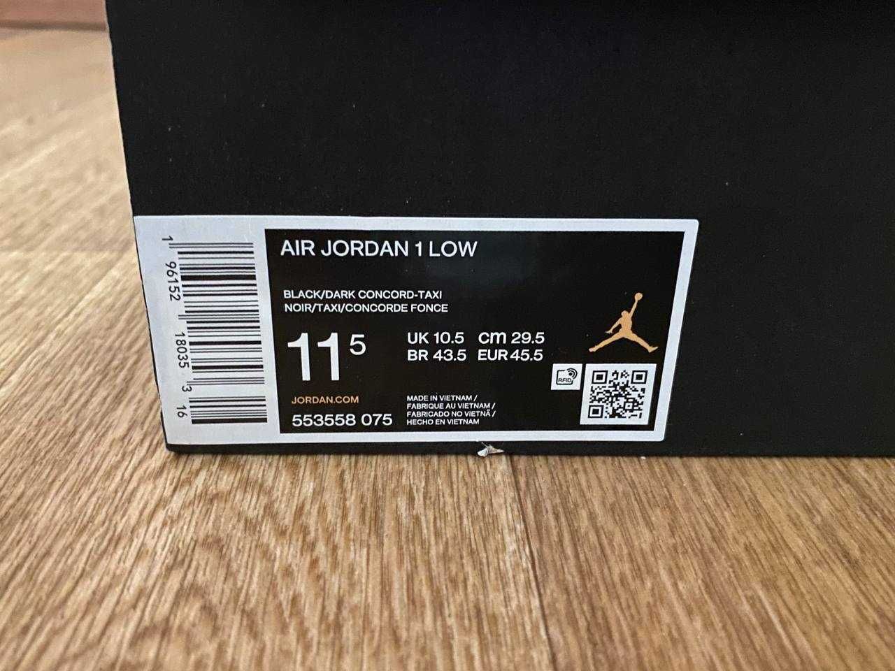 Продаю кроссовки AIR JORDAN 1 LOW оригинальные