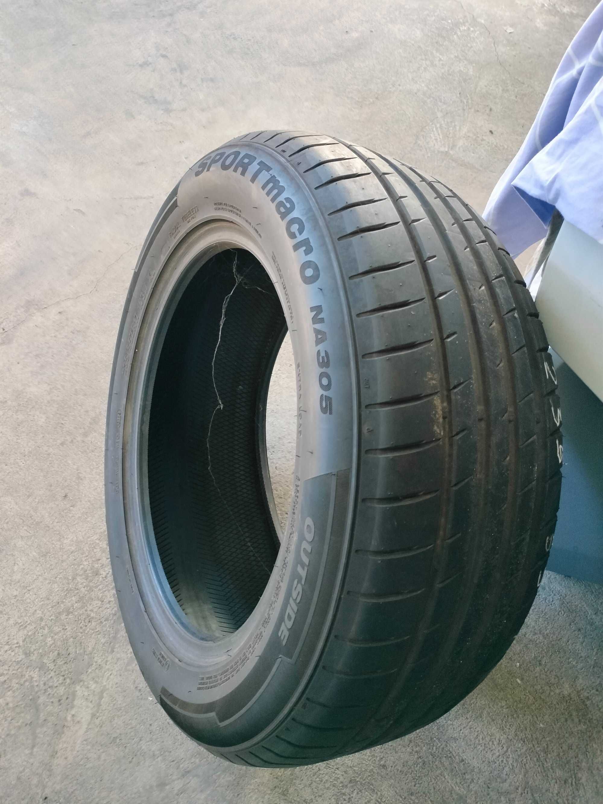 2 cauciucuri  bridgestone 235 55 17