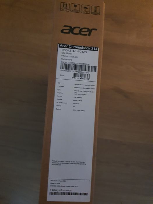 Acer Chromebook 314 Sigilat
