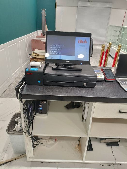 Касса готовый комплект, Pos система Posiflex, Сенсорный терминал