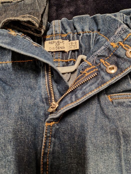 Fustă blugi și sacou blugi fetițe