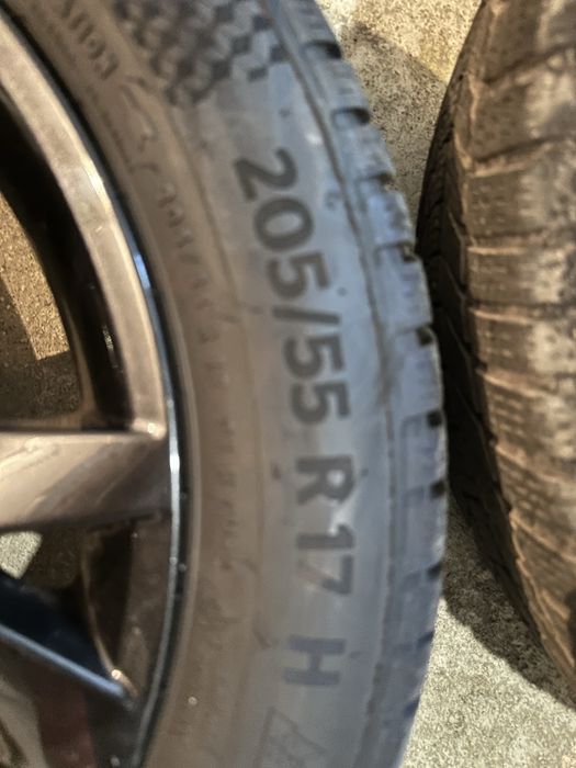 Jante 17” OEM Skoda - anvelope iarna  205/55 17