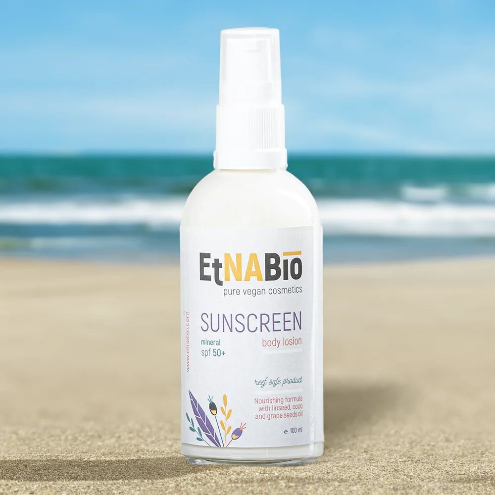Loțiune pentru protecție solară SPF 50+ Minerală