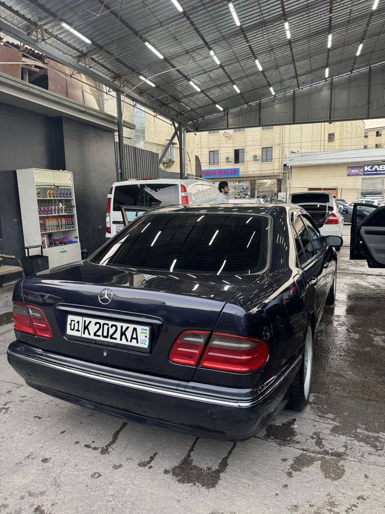 W210 в хорошем состоянии с пропан газом