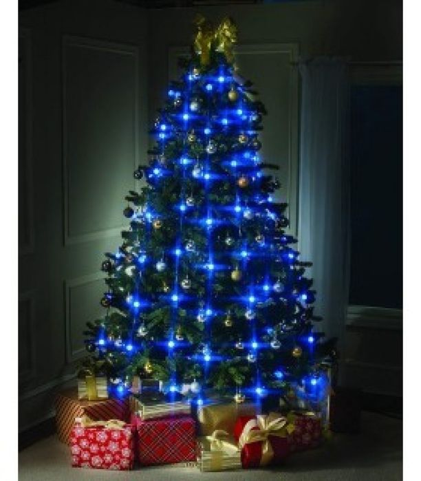 Коледни LED лампички за елха Star shower tree dazzler TV164