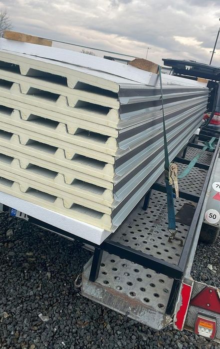 Panouri sandwich cal II acoperiș și perete