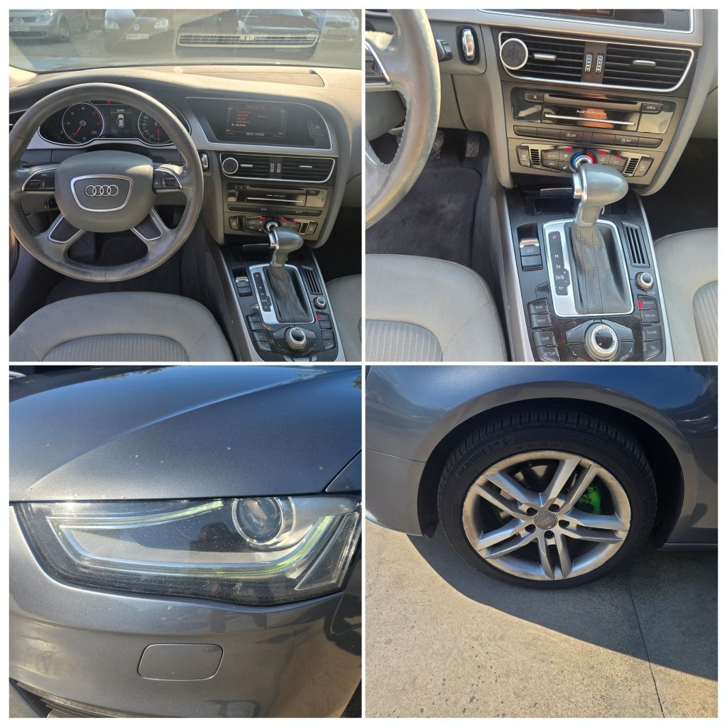 Audi A4 2.0TDI 150cp An07.2014 Automat, Bi-Xenon Led, Navigație Mare