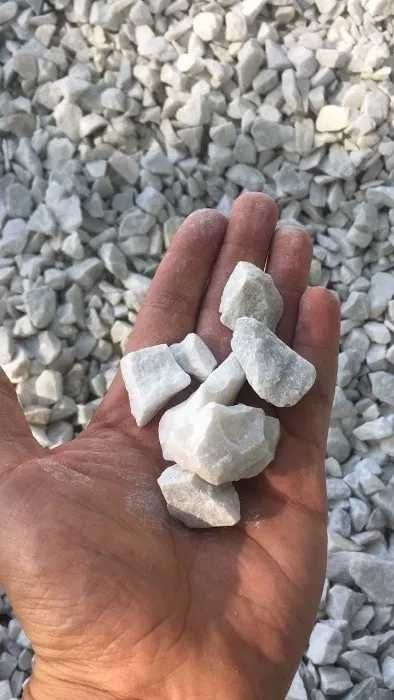 Белая галька камня 5-20 мм Камень мраморная крошка Камень декоративный