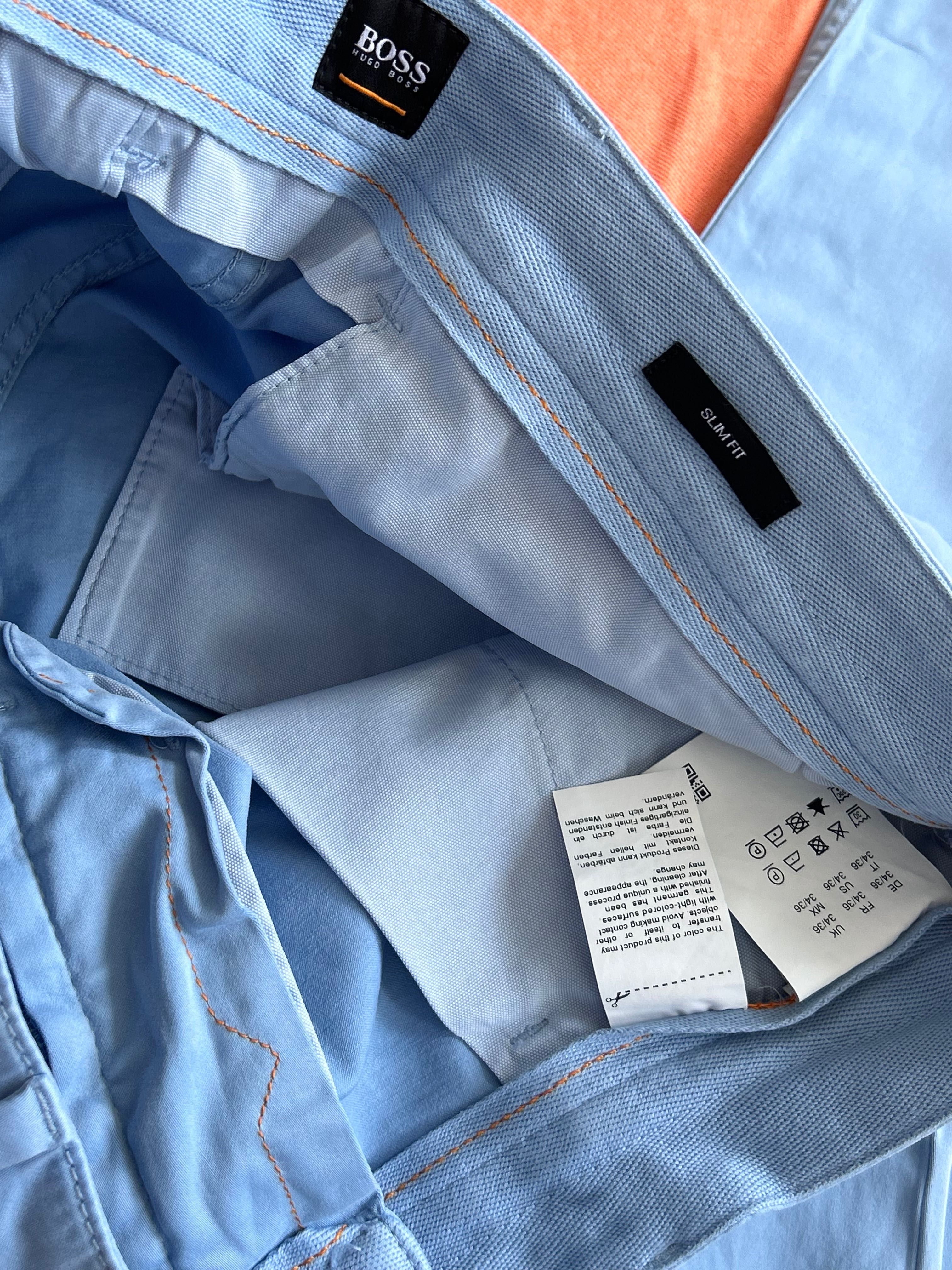 Hugo Boss спортно елегантен панталон  и тишърт Polo Ralph Lauren