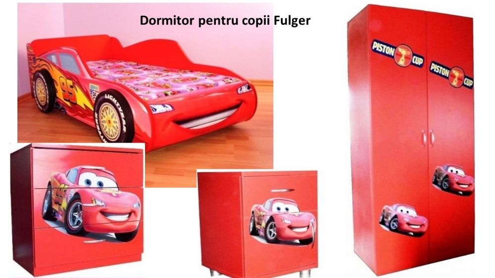 Dormitor personalizat Spiderman,Fulger ,Minnie ...sau ce doresti tu!