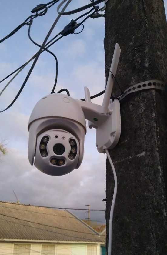 Камера за видеонаблюдение на открито, видеокамера с нощно снимане