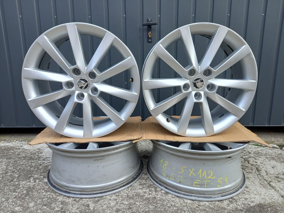 Jante  originale   skoda  pe 18  .5x112