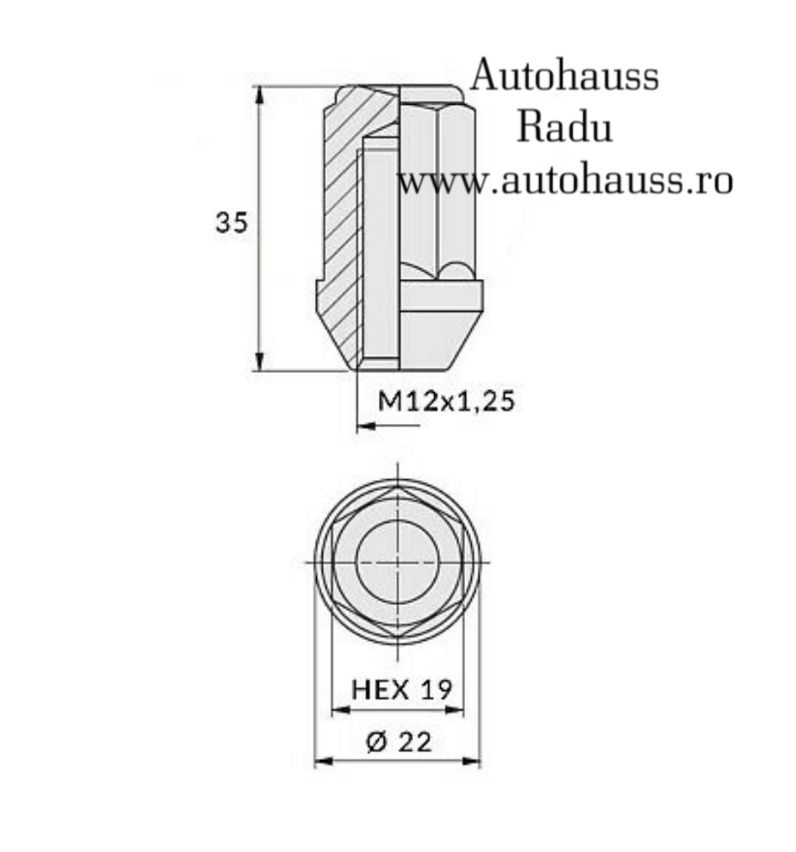 Piulite Prezoane Nissan  Piulite Suzuki