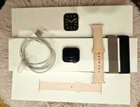 Apple watch 6, 40 mm, curea de silicon roz