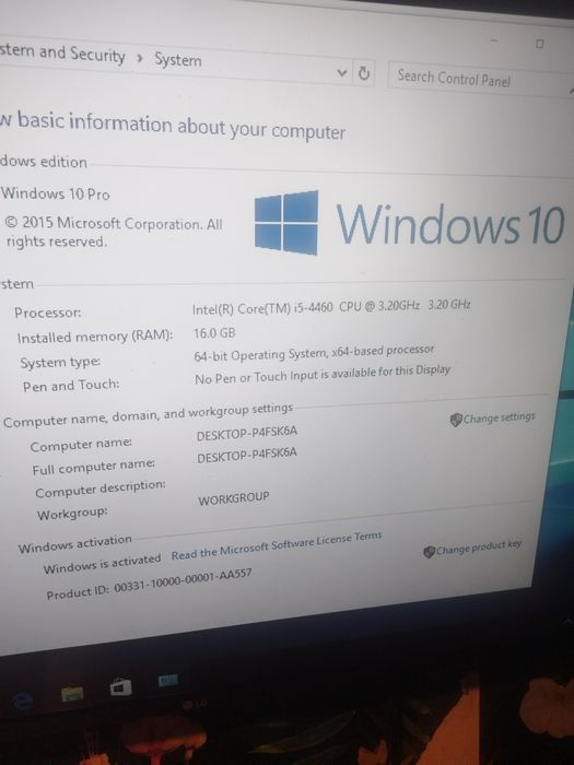 Vand un pc i5 cu hard de 1 tb 16 gb de ramii