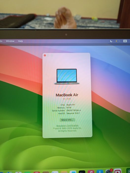 Macbook Air m1 2020