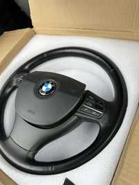 Volan BMW cu airbag seria 5 seria 7 F10 F01 impecabil