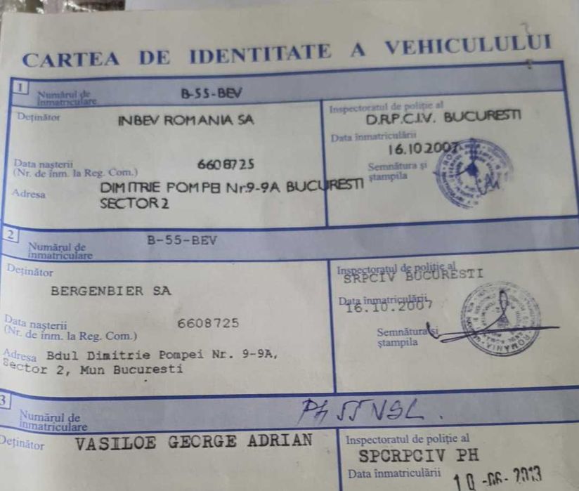 Vand Skoda Octavia 2 diesel 1.9 105 CP -Flota Bergenbier