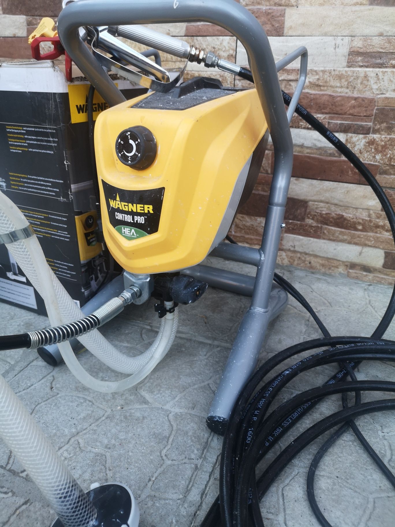 Wagner Control Pro HEA БОЯЖИЙСКА МАШИНА за Фасаген Латекс Шпакловка