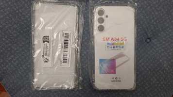 Husa Premium Antisoc Samsung Galaxy A34 5G  silicon , transparenta