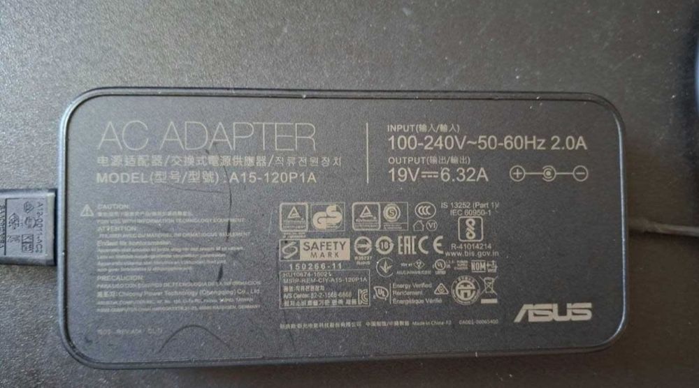Incarcator original pentru laptop Asus F550 FX502VE FX503 si altele
