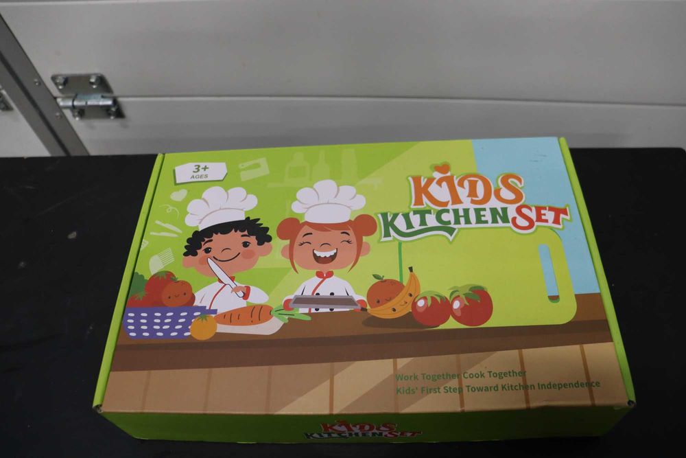 Комплект кухненски ножове за деца за истинска кухня 17части, Монтесори