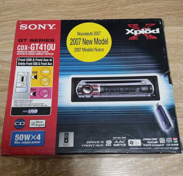 Магнитола Sony sdx-GT410U