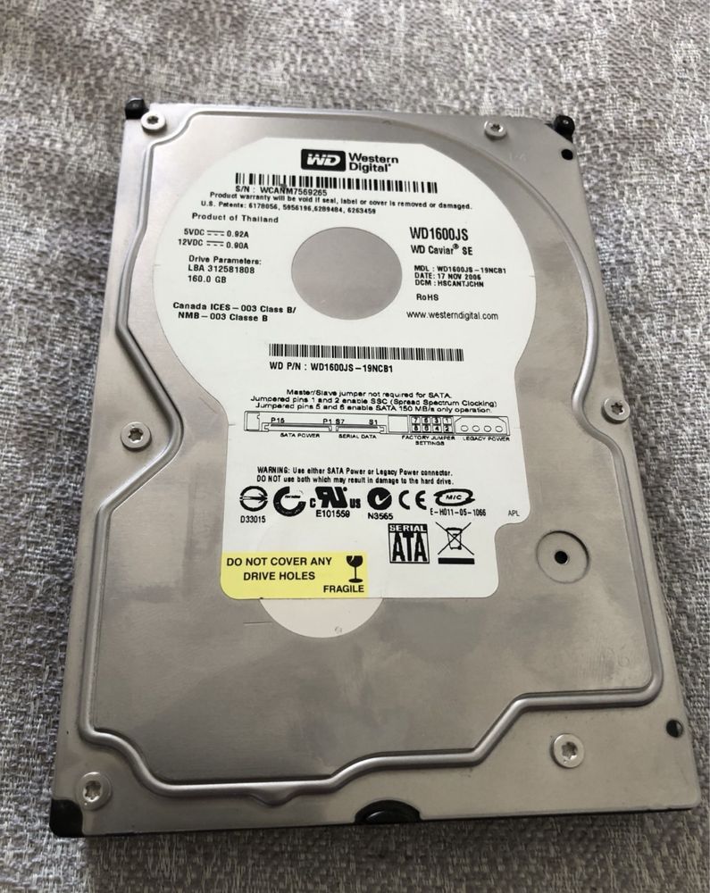 hdd диски для компьютера и ноутбука одним лотом 3.8TB 10 дисков