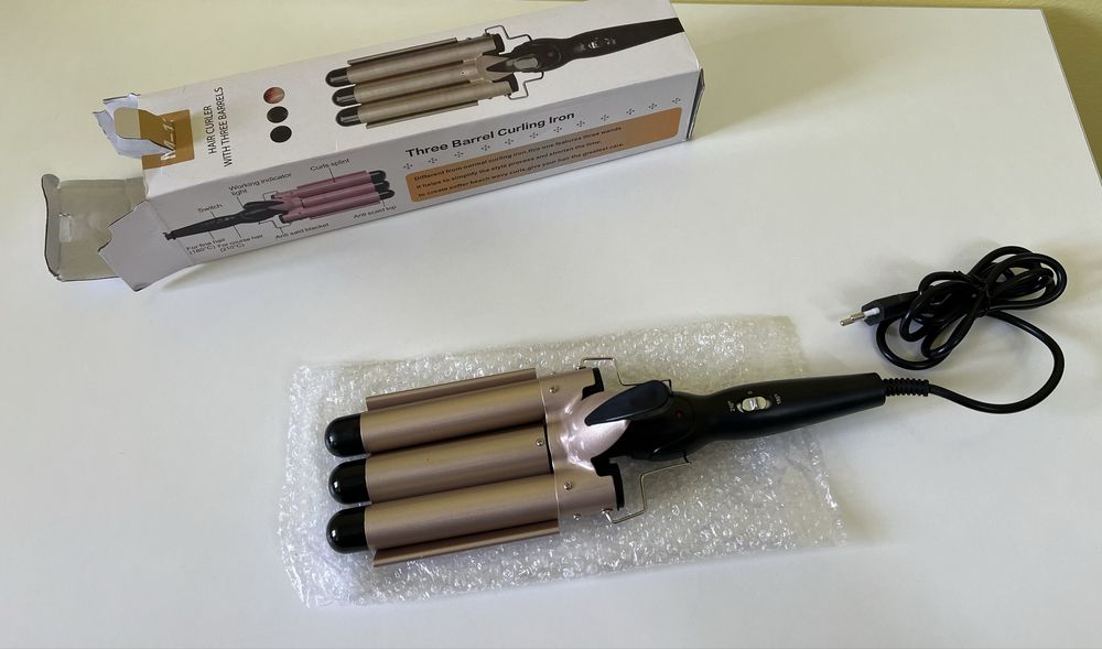 Ondulator par - Three Barrel Curling Iron