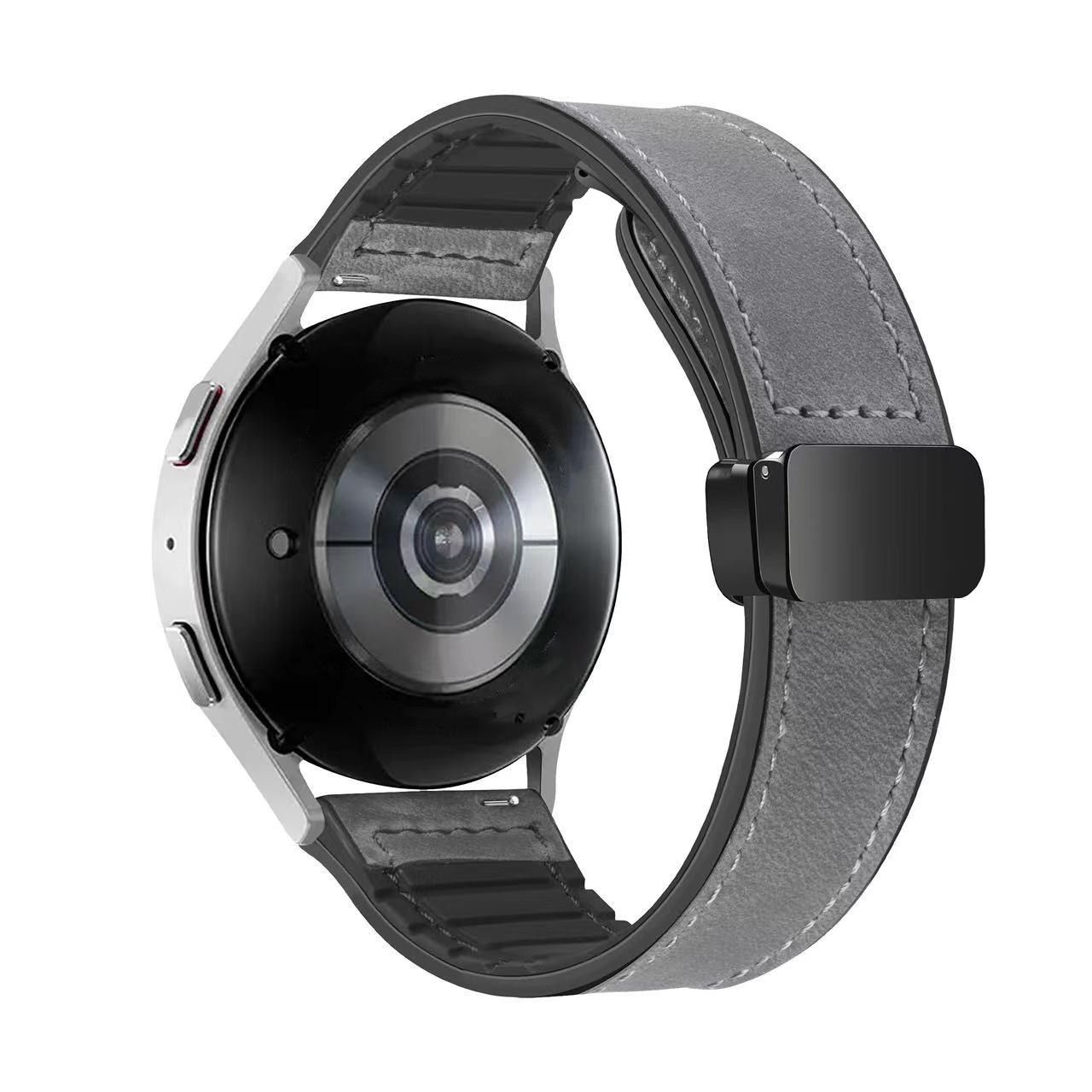 Кожена силиконова каишка за Huawei Watch/Samsung/Garmin/Xiaomi/Apple