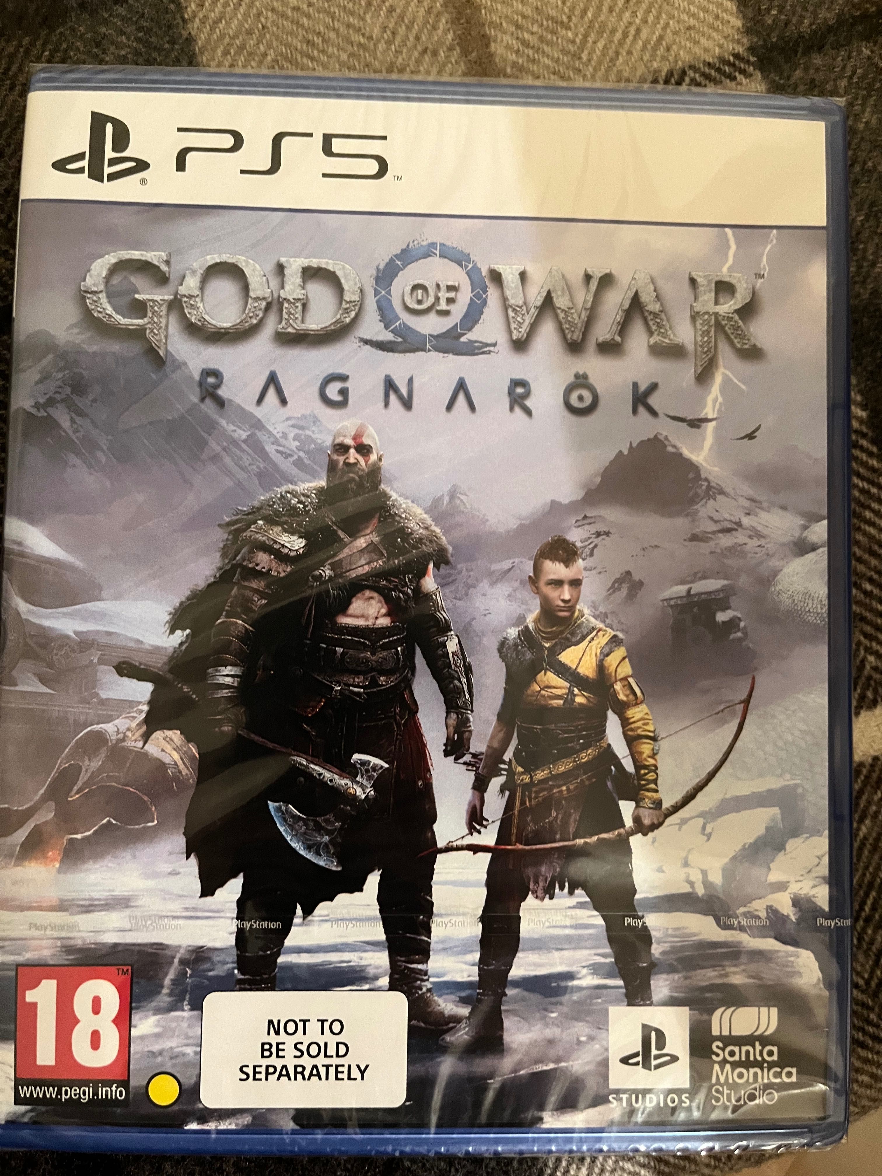 God of War Ragnarok PS5!НЕ ОТВОРЕНА!