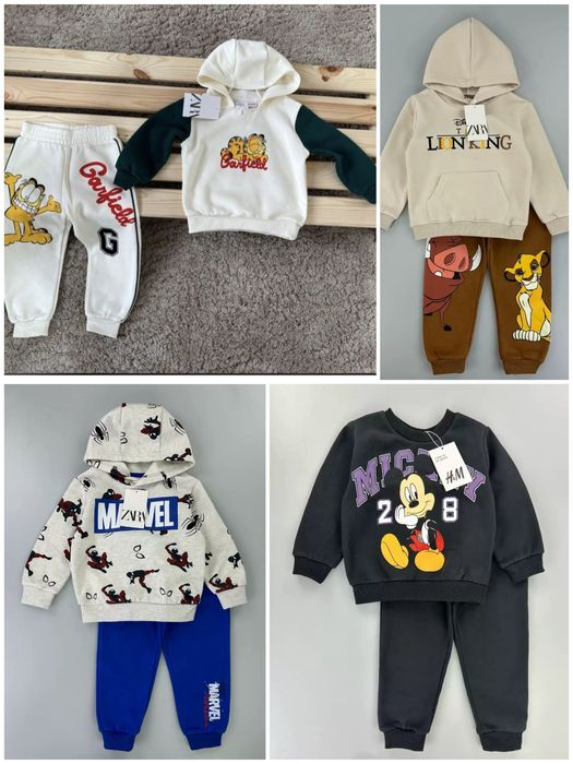 Детские двойки для девочек и мальчиков