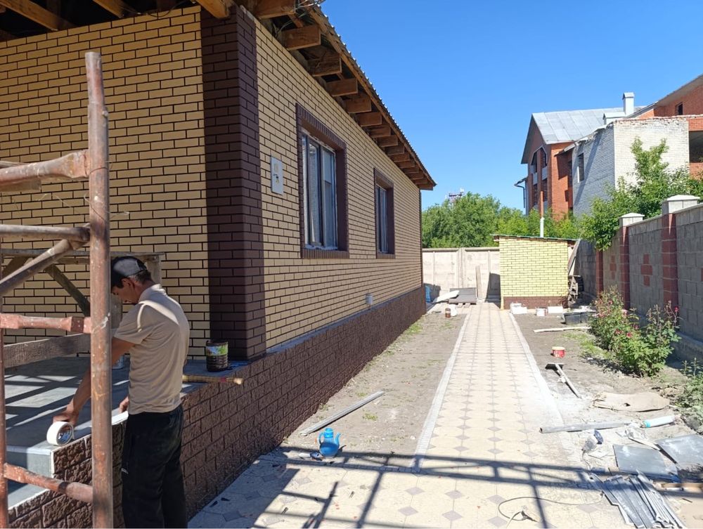 Фасадная панель под кирпич