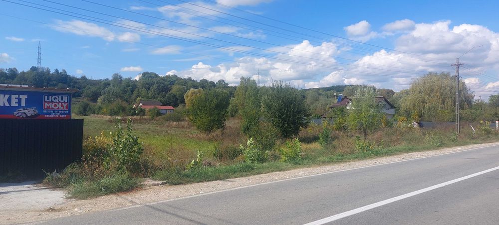 Vand 4352 mp teren in Bascov cu deschidere 22m la DN7C