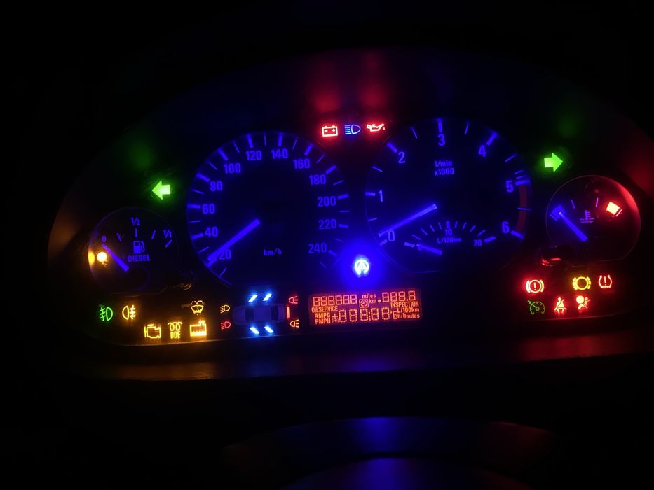 Vand ceasuri bord custom bmw e46 320d 150 cp
